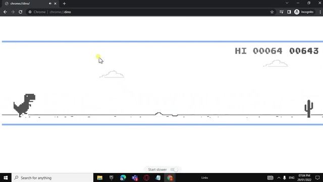 #DinoGame | How To Hack Google Dino Game 2022 смотреть онлайн