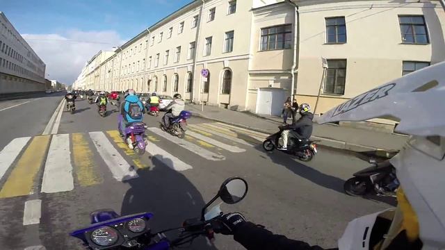 Закрытие сезона 2014 по ФЗМ. Колонна смотреть онлайн