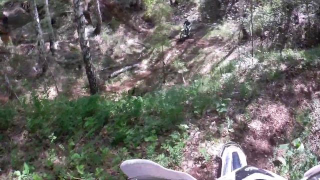 Покатушка по эндуро трассе.Bse z3,Gr7,Gr2 смотреть онлайн