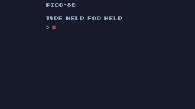 PICO-80 (256-byte TIC-80 demo) смотреть онлайн
