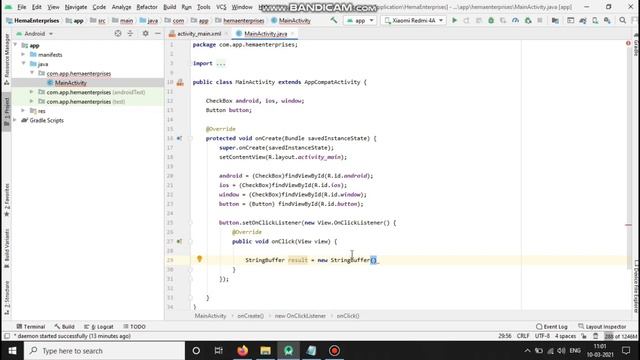 Tutorial -5 : - Show Check Box In Android Studio смотреть онлайн