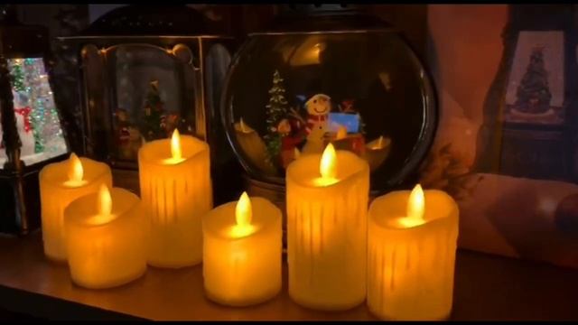 Свечи новогодние светодиодные смотреть онлайн