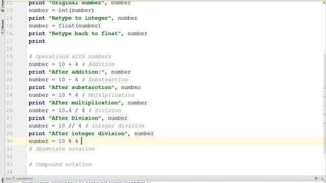 How to learn Python - Lesson 2 - Numbers смотреть онлайн