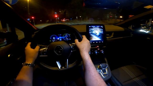 RENAULT CAPTUR 2023 - NIGHT POV test drive & REVIEW (E-Tech Engineered) смотреть онлайн