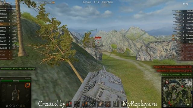 WOT: Mauntain Pass - Jagdtiger смотреть онлайн