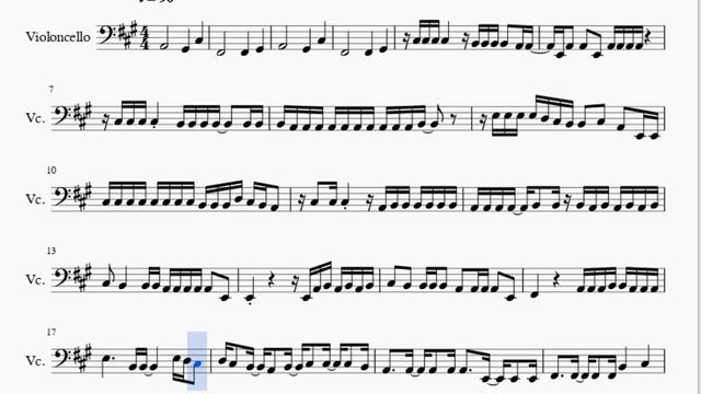 Cello Sheet Music: How to play Eastside ft Halsey & Khalid by benny blanco смотреть онлайн