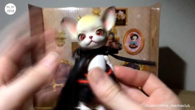 BJD собачка PANG-JU распаковка и обзор смотреть онлайн