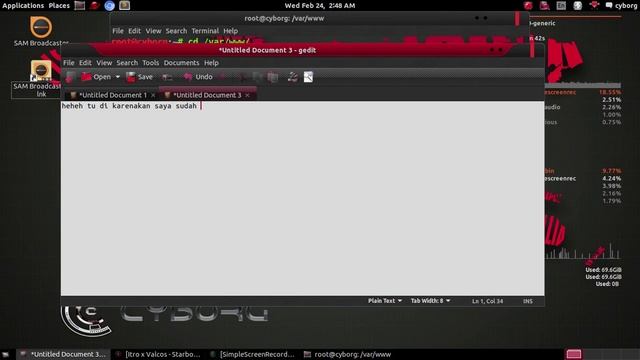 How To Install Framework Laravel 5 On Cyborg ( LINUX ) смотреть онлайн
