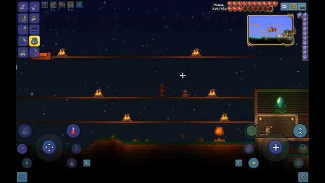 Terraria 1.4 Мастер Призыватель - Пожиратель миров, король слизней, глаз ктулху смотреть онлайн