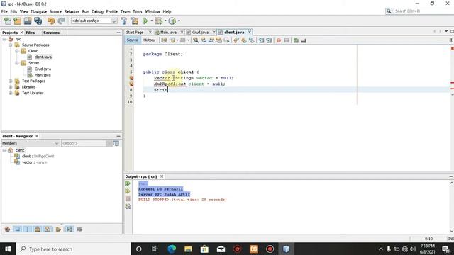 Program RPC with Java смотреть онлайн