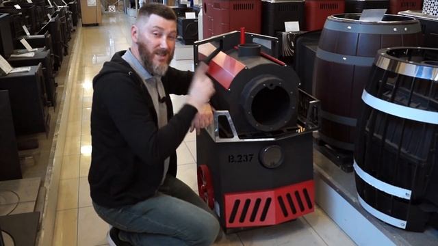 "Паровоз" в БАНЕ! Обзор необычной новинки 2019. смотреть онлайн