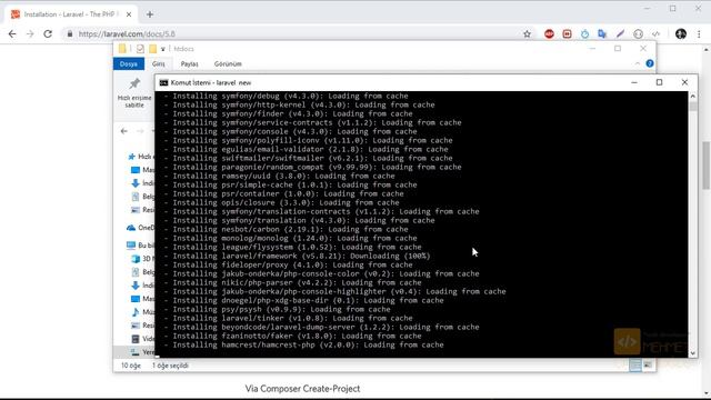 Laravel Framework Kurulumu ve Önemli Ayarları смотреть онлайн