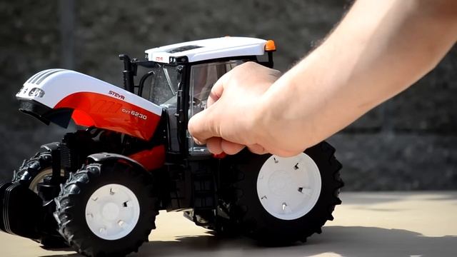 Bruder Steyr CVT 6230 Tractor, Traktor, Ciągnik, Tracteur, трактор, Traktori