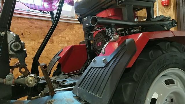 Саморобний мінітрактор Шершень. Минидумпер. Dumper.