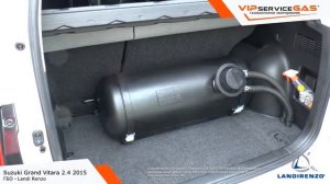 Гбо на Suzuki Grand Vitara 2.4 2015 - Landi Renzo.  Газ на Сузуки Витара