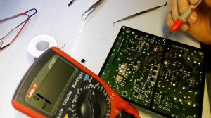 SAMSUNG PS43D450A2W - не включается , ремонт.