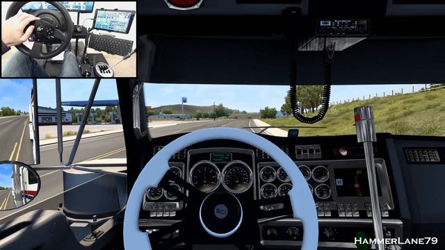 Kenworth T800 - (Pulling Doubles) - CAT 3176A Zeemods - American Truck Simulator - ATS 4K - JV Mods смотреть онлайн