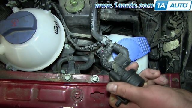 How to Replace Evaporative Emission Canister Purge 04 Volkswagen Jetta смотреть онлайн