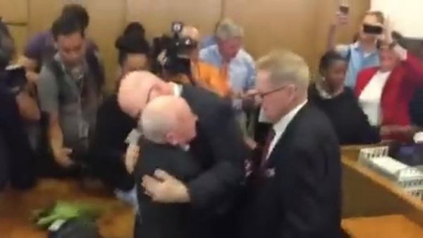 Jack Evans and George Harris