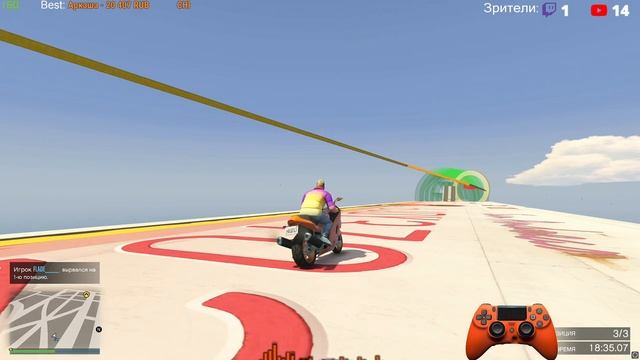 Азиатские мото и авто паркуры(Gta Online) смотреть онлайн