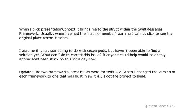 iOS : Xcode 10 build fails with 'Command CompileSwift failed with a nonzero exit code смотреть онлайн