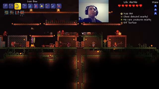 Let's Play Terraria Hardcore Master #2 Part 4 - Sand is overpowered смотреть онлайн