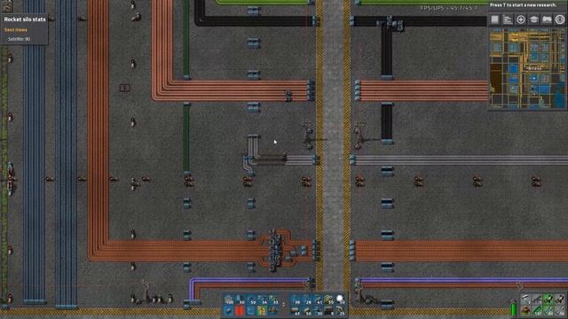 Factorio - Belts and Blocks - E59 - The inevitable UPS decline смотреть онлайн