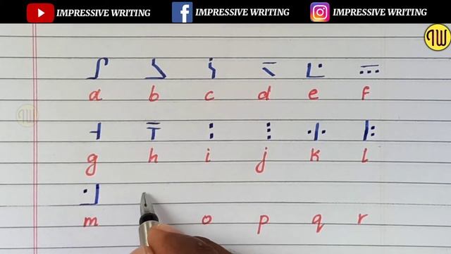 HOW TO WRITE OLD STANDARD GALACTIC ALPHABET LETTER|1990AD ALPHABETS 26 LETTERS@ImpressiveWriting смотреть онлайн