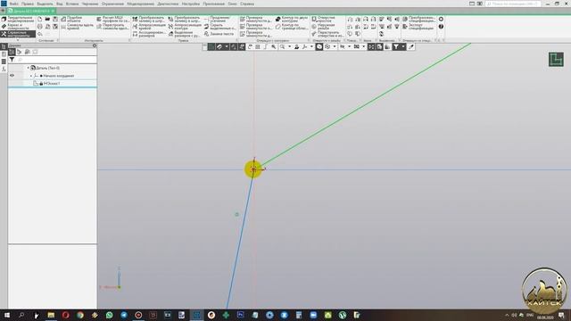Проверка замкнутости контура Компас3D