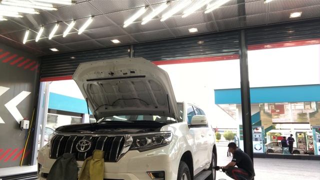 NEW TOYOTA LANDCRUISER PRADO 4.0L How To Change Oil & Top-ups Check #saudiarabia#newmodel#ofw#tips