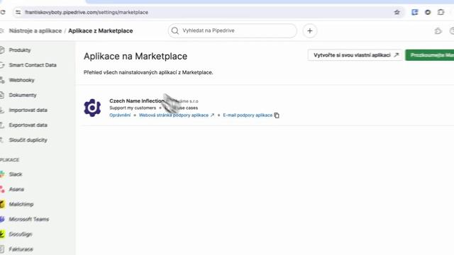 Automatické skloňování jmen pro e-maily  Rozšíření  Pipedrive