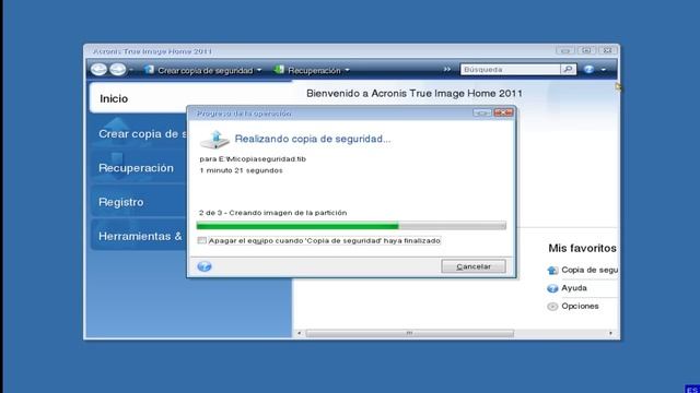 CREA UNA IMAGEN DE TU DISCO DURO CON ACRONIS TRUE IMAGE 11 Parte 1 смотреть онлайн