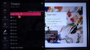 LG NanoCell TV - How to Set Up Sleep Timer? LG 4K LED Smart TV (49NANO867NA)