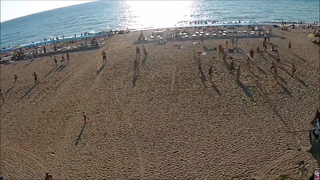 Пляж в Любимовке возле Севастополя в Крыму 21 июля 2018 года смотреть онлайн