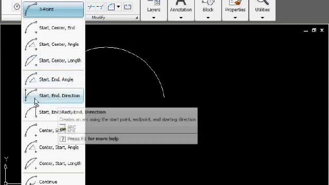 AutoCad 2009 part 8-1 смотреть онлайн