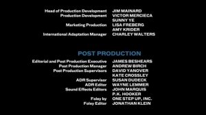 Monsters vs Aliens (2009) end credits.