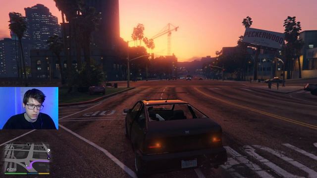 grang theft auto 5 ✤ часть 9 ✤ работа водителем автобуса смотреть онлайн