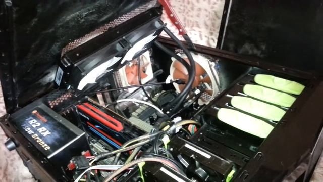Установка жидкостного охлаждения Thermaltake water 3 0 на боковую стенку корпуса смотреть онлайн