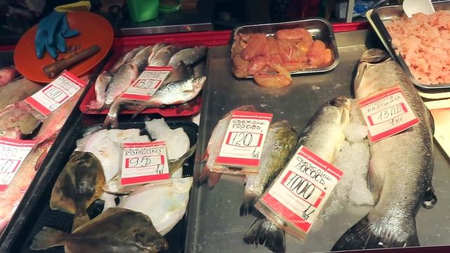 Калининград Малининград. Рыбный рынок в центре города (Kaliningrad’s Fishmarket) смотреть онлайн