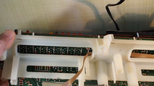 Sharp WF-939Z. Пропаивание перемычек основной платы аппарата. смотреть онлайн