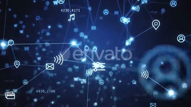 Social Network Connections | Motion Graphics - Videohive template смотреть онлайн
