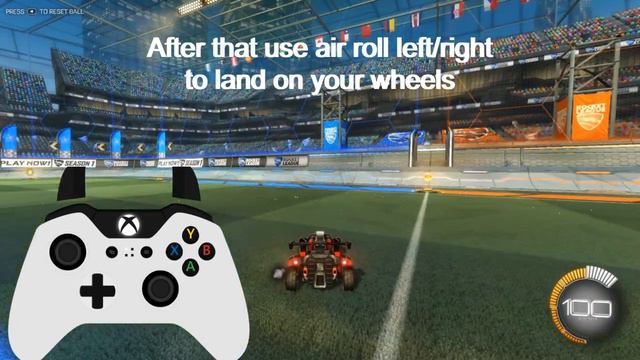 EASY Way to Half Flip Rocket League смотреть онлайн
