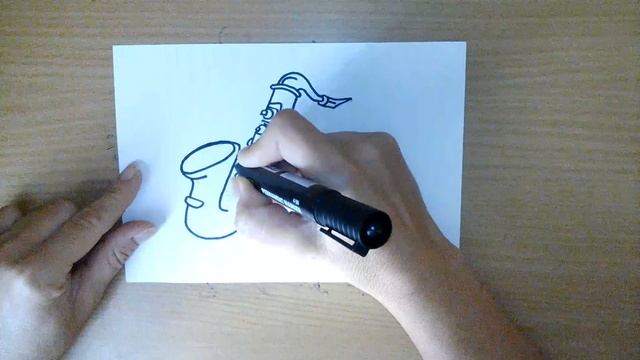 Как нарисовать музыкальный инструмент - How to draw a musical instrument -如何绘制乐器 смотреть онлайн