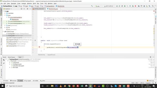 Textinputlayout in Androidx | TextinputEdittext Android Studio | Android app development tutorial смотреть онлайн