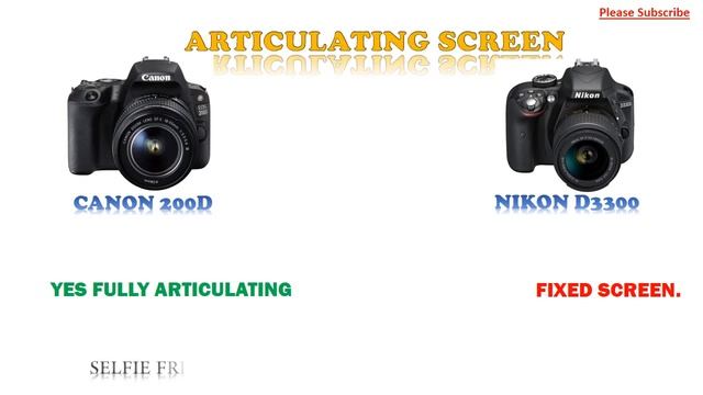 Canon 200D vs Nikon D3300 | Canon Rebel SL2 vs Nikon D3300| смотреть онлайн