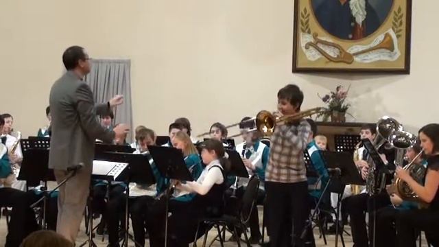 Teddy Trombone - Igor Betsis, 13 years old смотреть онлайн