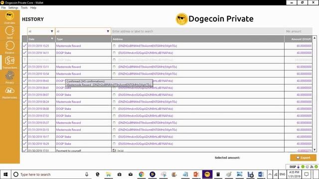 DOGP Master Node Rewards Proof!!! Dogecoin Private DOGP смотреть онлайн