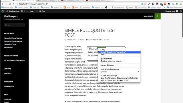 Simple Pull Quote WordPress Plugin: How to Style CSS смотреть онлайн