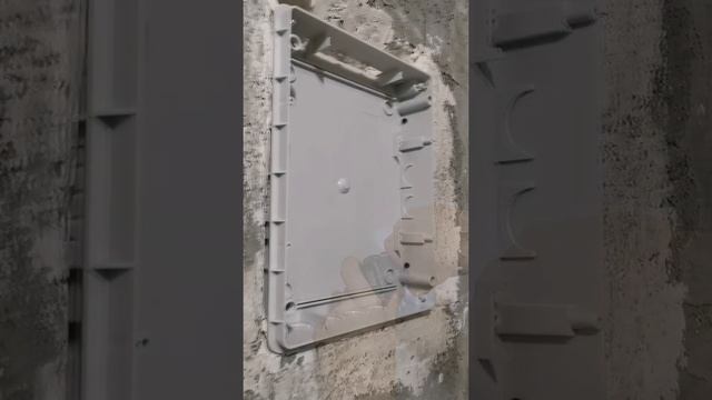 Монтаж щита на стену из керамзитобетонного блока. смотреть онлайн