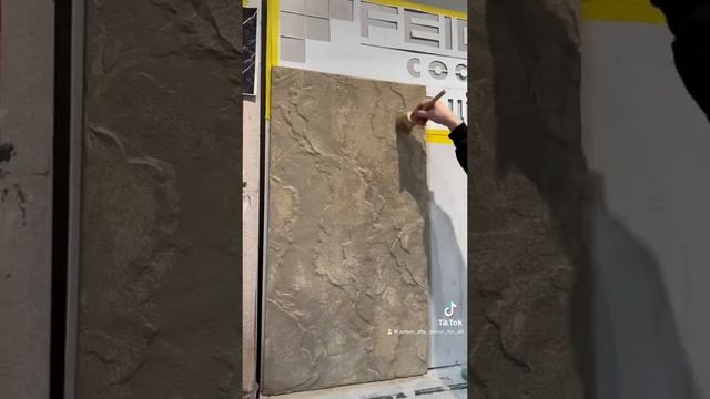 Так вот как делают фактуру камня ? Оттиски DFA